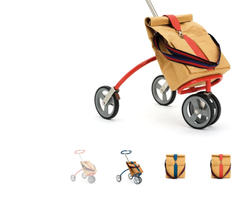 Gehhilfe Trolley und Einkaufstrolley in einem: CityCaddy Gehhilfe Trolley und Einkaufstrolley in einem: CityCaddy